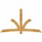 Ekena Millwork Davenport Rough Sawn Timber Gable Bracket, Western Red Cedar, 96"W x 56"H x 2"D x 6"F, 14/12 Pitch GBW096X56X0206DAV00RWR - alternate 1